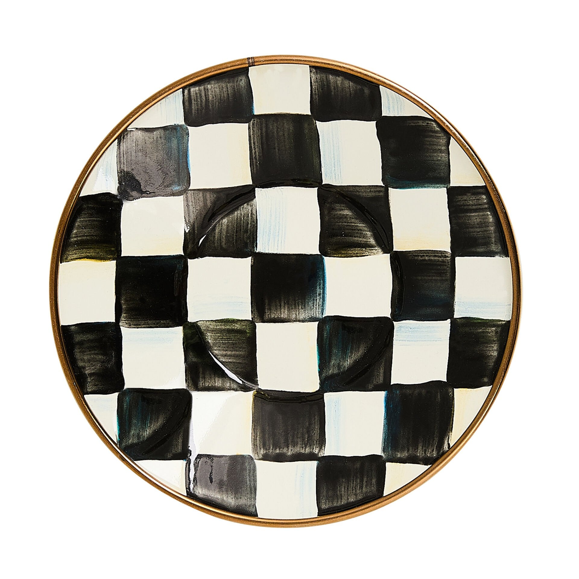 Courtly Check Tea Glass Saucer