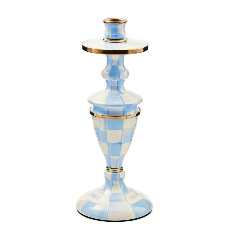 Sky Check Medium Candlestick