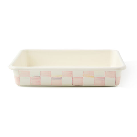 Rosy Check 9'' x 13'' Baking Pan