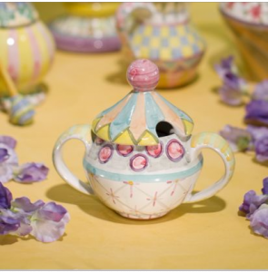 Taylor Lidded Sugar Bowl - Odd Fellows