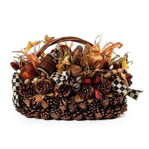 Fall On The Farm Basket Arrangement