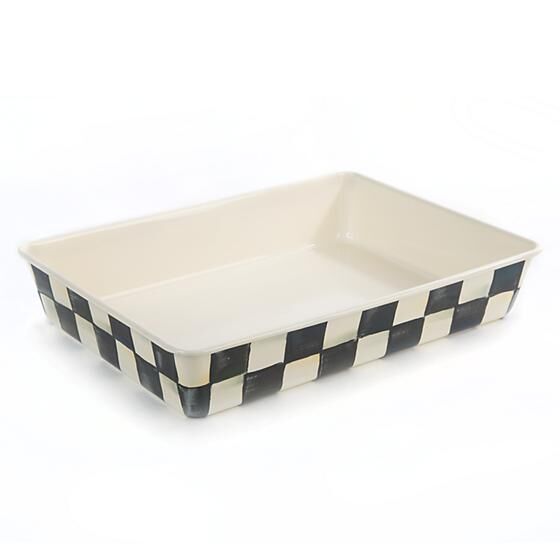 Courtly Check Enamel Baking Pan - 9x13