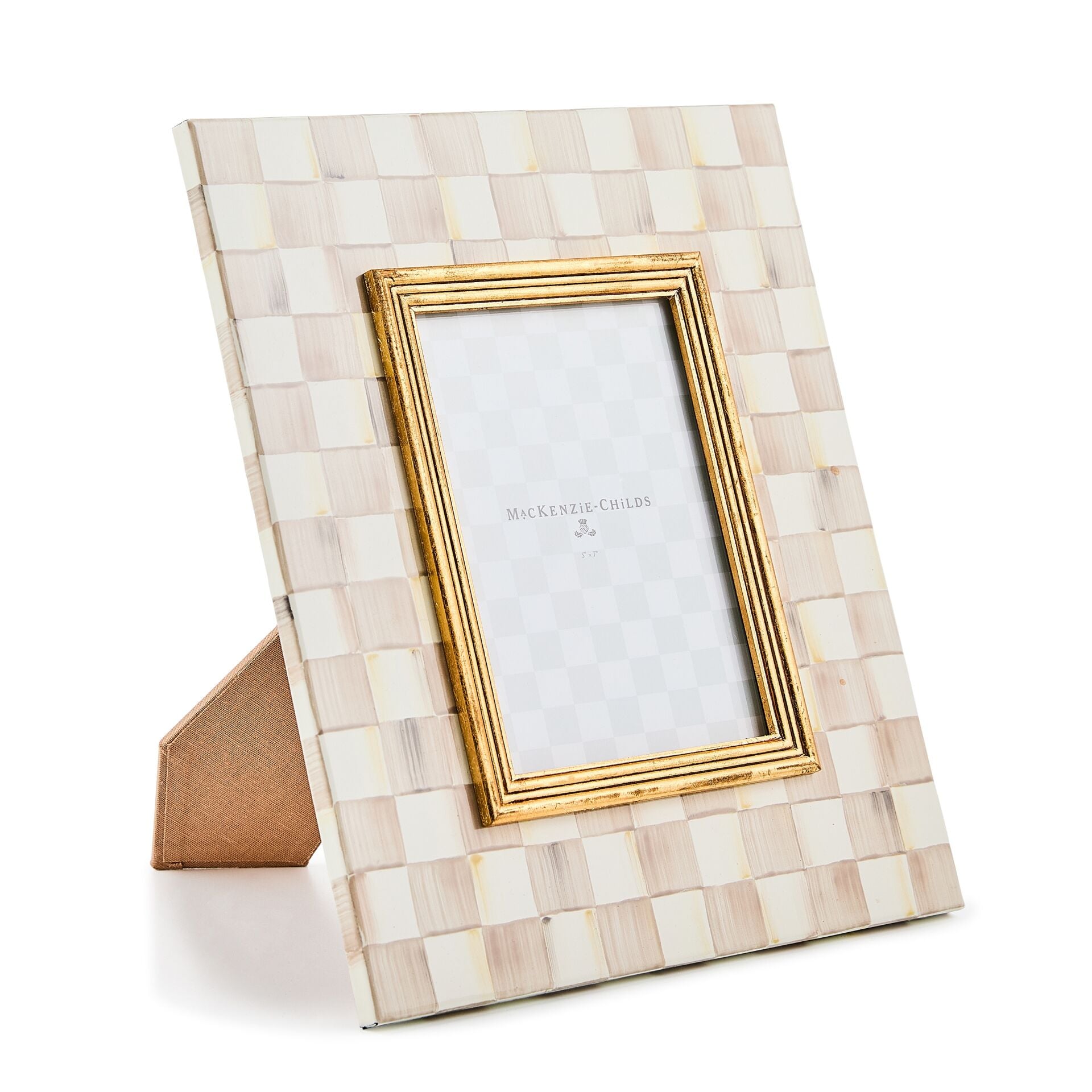 Mocha Check 13 cm x 18 cm Frame