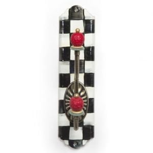 Courtly Check Enamel Single Wall Hook