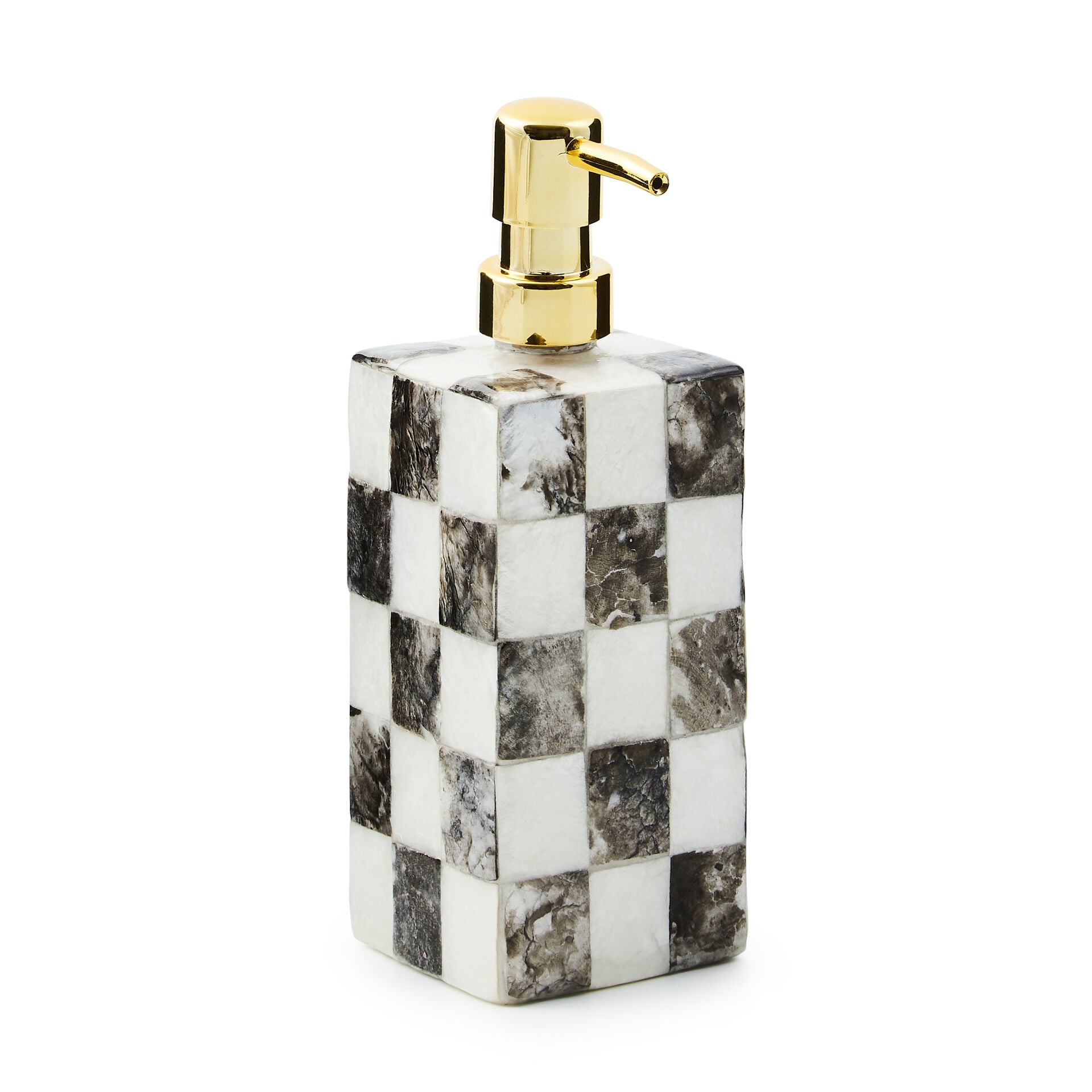 Courtly Check Capiz Soap Pump