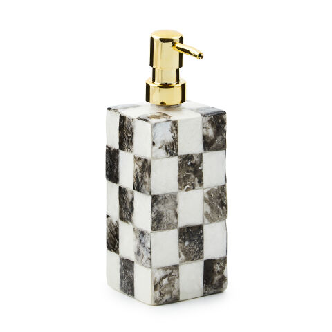 Courtly Check Capiz Soap Pump