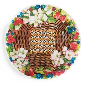 Berries & Blossoms Serving Platter