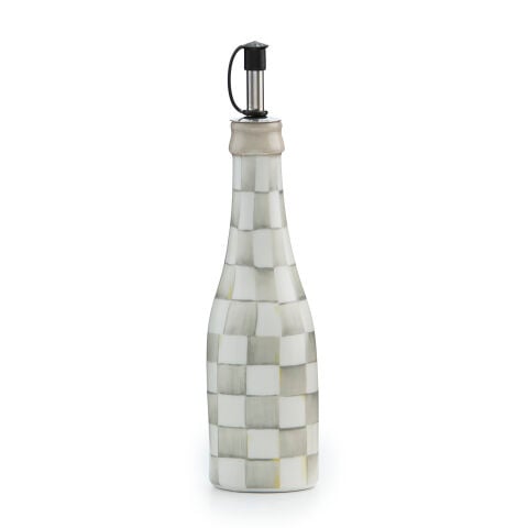 Sterling Check Farmhouse Oil Cruet