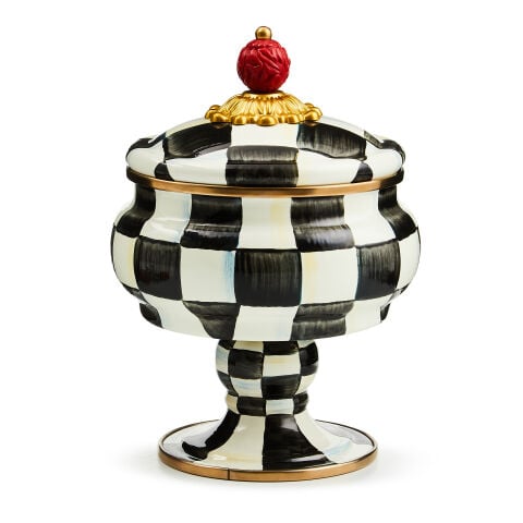 Courtly Check Curiosity Pot