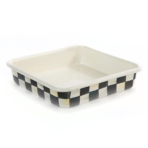 Courtly Check Enamel Baking Pan - 20 cm