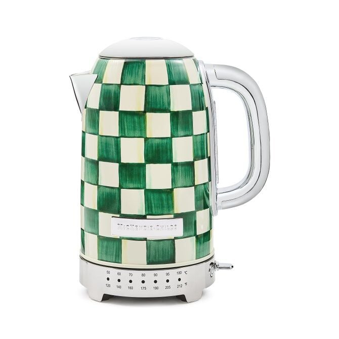 Emerald Check Electric Kettle