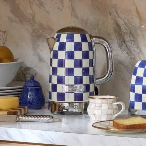 Royal Check Electric Kettle