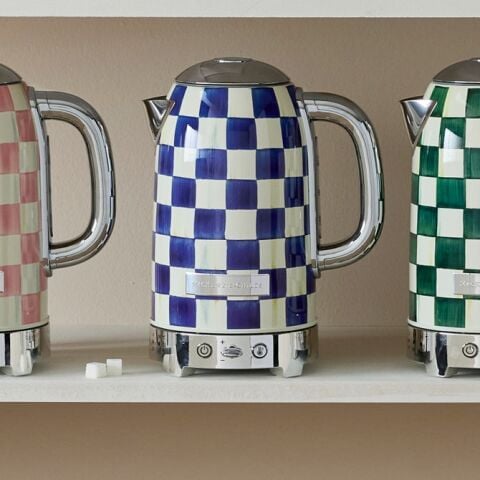 Royal Check Electric Kettle