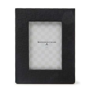Black Faux Leather 5'' x 7'' Frame