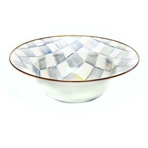 Sterling Check Serving Bowl