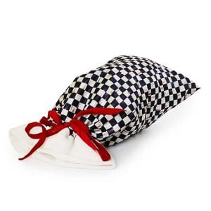Courtly Check Santa Bag
