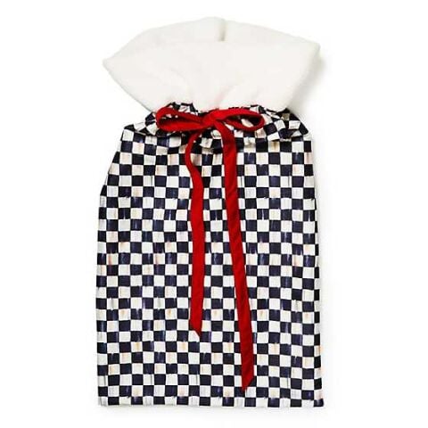 Courtly Check Santa Bag