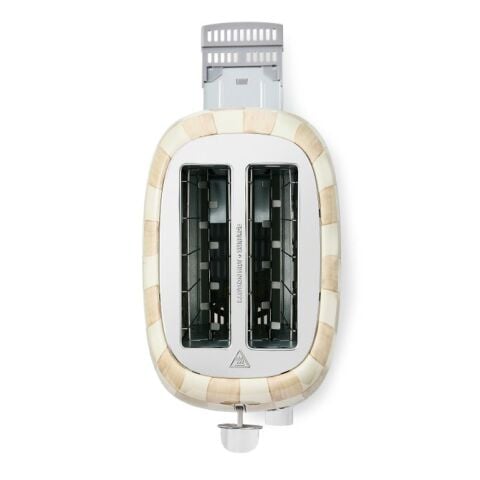 Mocha Check 2-Slice Toaster