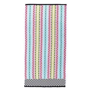 Rainbow Micro Check Bath Towel