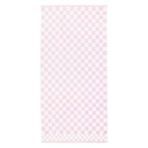 Rosy Check Bath Towel