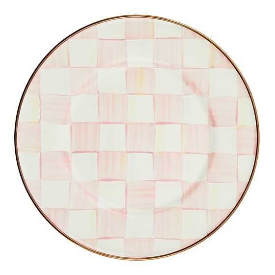 Rosy Check Salad Dessert Plate