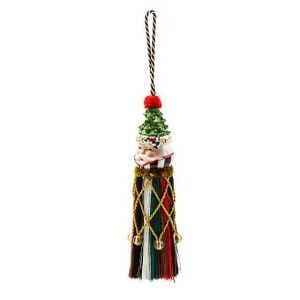 Tree Top Santa Tassel