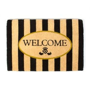 Awning Stripe Welcome Mat
