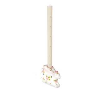 Patience Brewster Really Rosy Rabbit Candle Holder