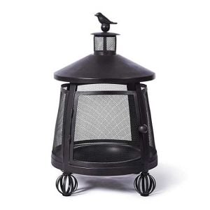 Bird on Ball Chimney Fire Pit