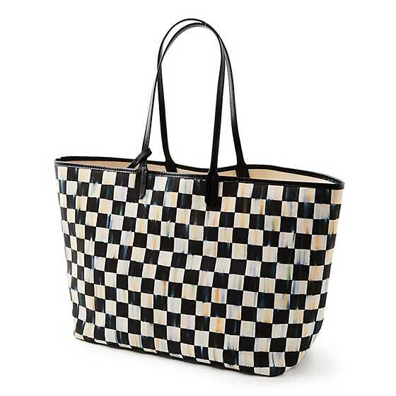 Courtly Check Marche Large Tote