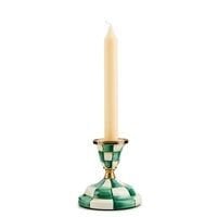 Emerald Check Short Candlestick