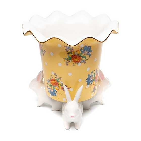Florabunda Rabbit Pot - Yellow