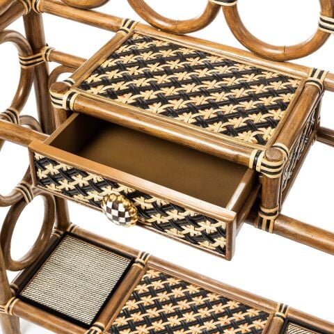 Wild Indoors Rattan Hall Tree