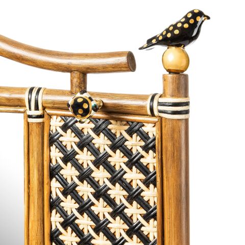 Wild Indoors Rattan Hall Tree