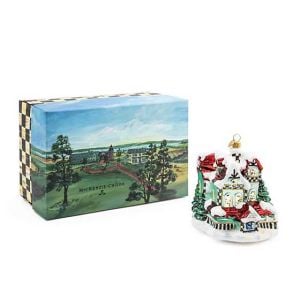 Glass Ornament - Granny Kitsch Cottage