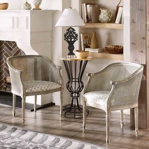 Sterling Check Perfetto Accent Chair