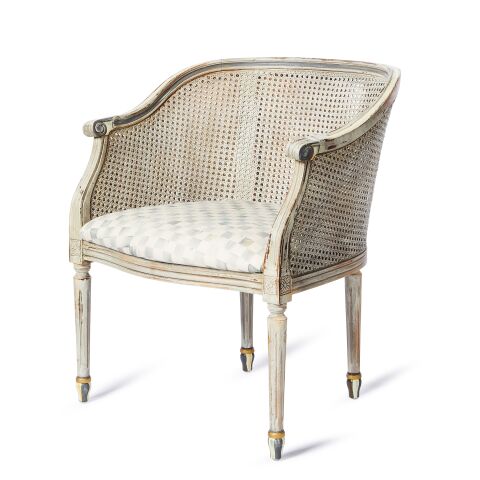 Sterling Check Perfetto Accent Chair