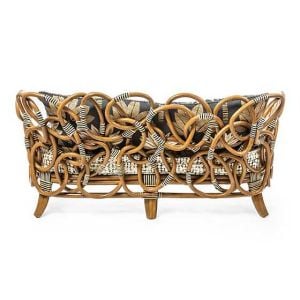 Wild Indoors Rattan Loveseat