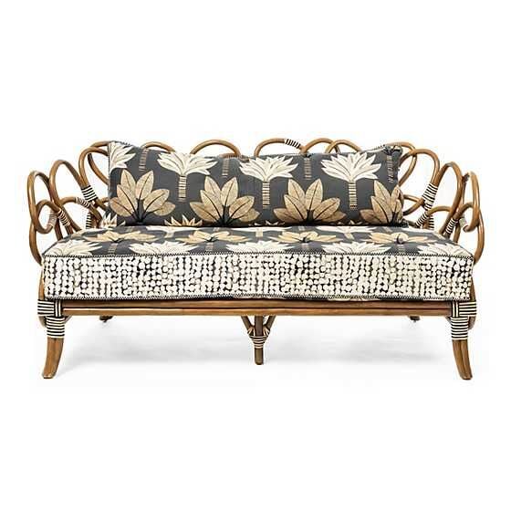 Wild Indoors Rattan Loveseat
