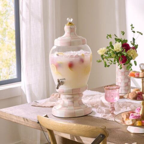 Rosy Check Beverage Hostess