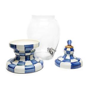 Royal Check Enamel Beverage Hostess