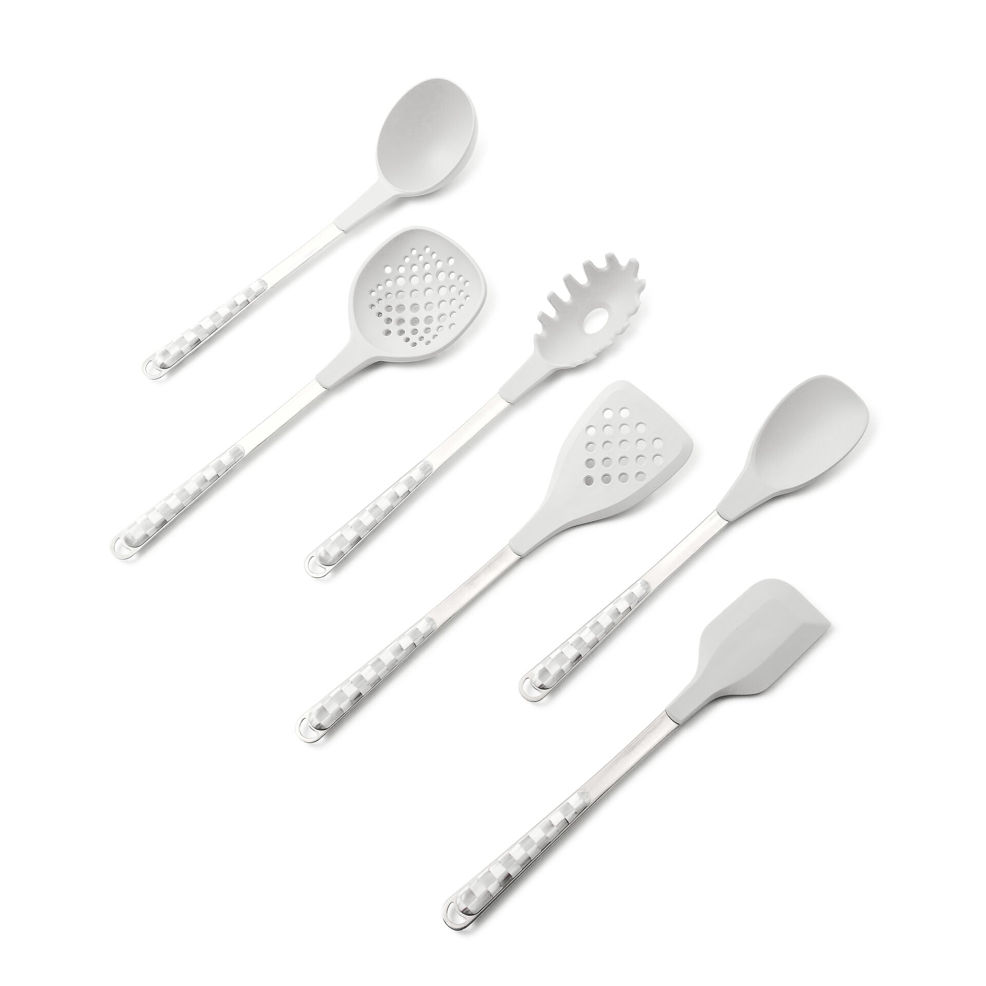 Sterling Check Utensil Caddy Set