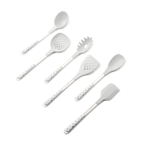 Sterling Check Utensil Caddy Set