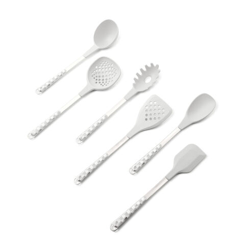 Sterling Check Utensil Caddy Set