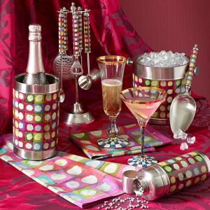 Royal Check Martini Glass