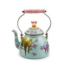 Parakeet Party 2 Quart Tea Kettle