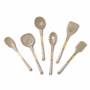 Mocha Check Spoon