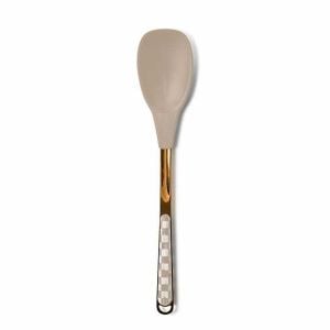 Mocha Check Spoon