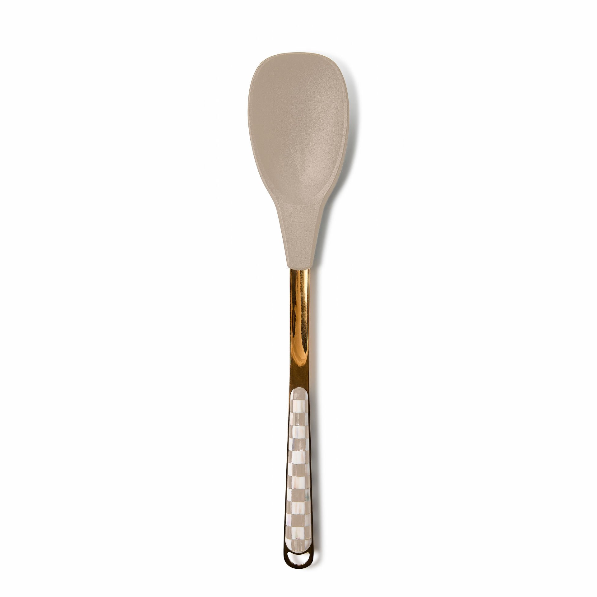 Mocha Check Spoon