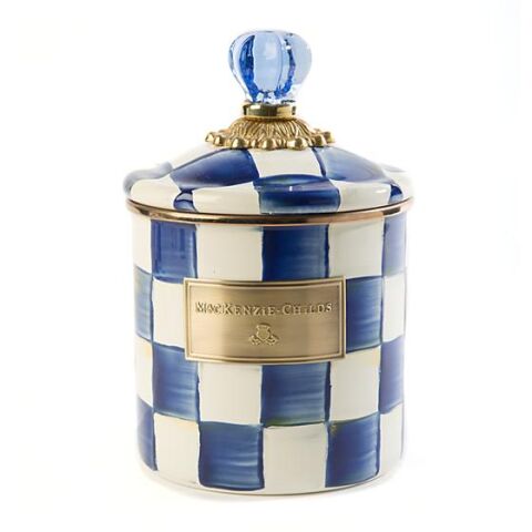 Royal Check Small Canister